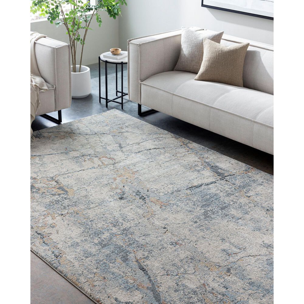 Surya Avellino 10&#39; x 14&#39; Light Beige, Gray, Pale Blue, Tan, Deep Teal and Rose Area Rug, , large