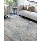 Surya Avellino 10" x 14" Light Beige, Gray, Pale Blue, Tan, Deep Teal and Rose Area Rug, , large