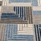 Central Oriental Fontana Haldis 2"2" x 7"6" Gray and Blue Runner, , large