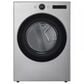 LG 4.5 Cu. Ft. Front Load Washer and 7.4 Cu. Ft. Gas Dryer Laundry Pair in Graphite Steel, , large