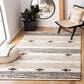 Safavieh Natura NAT325Z 8" x 10" Black and Ivory Area Rug, , large