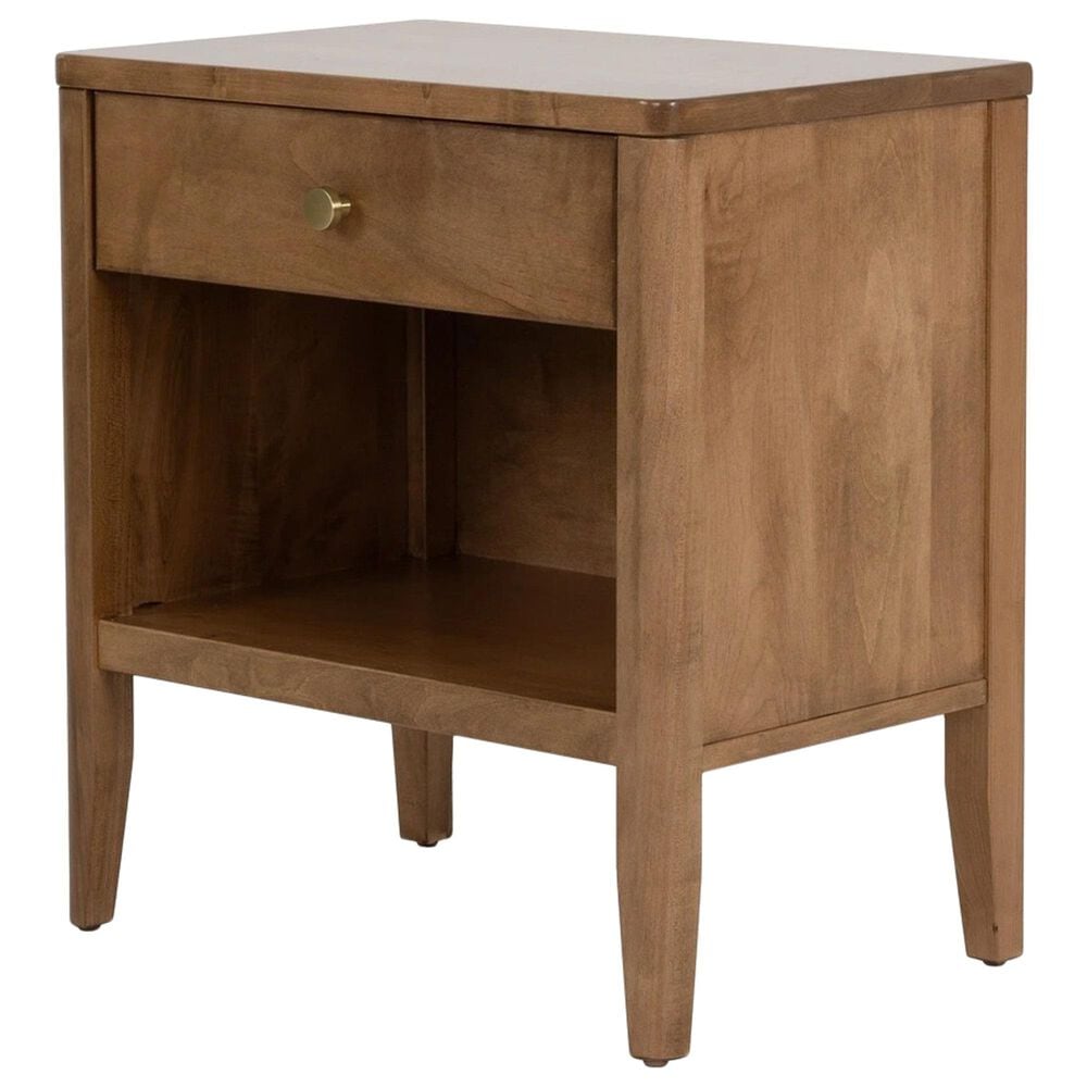 Archbold Furniture Warren 1-Drawer Nightstand in Harvest, , large