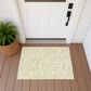 Dalyn Rug Company Soft Essentials Floral Wheat 2"6" x 3"10" Indoor/Outdoor Area Rug, , large