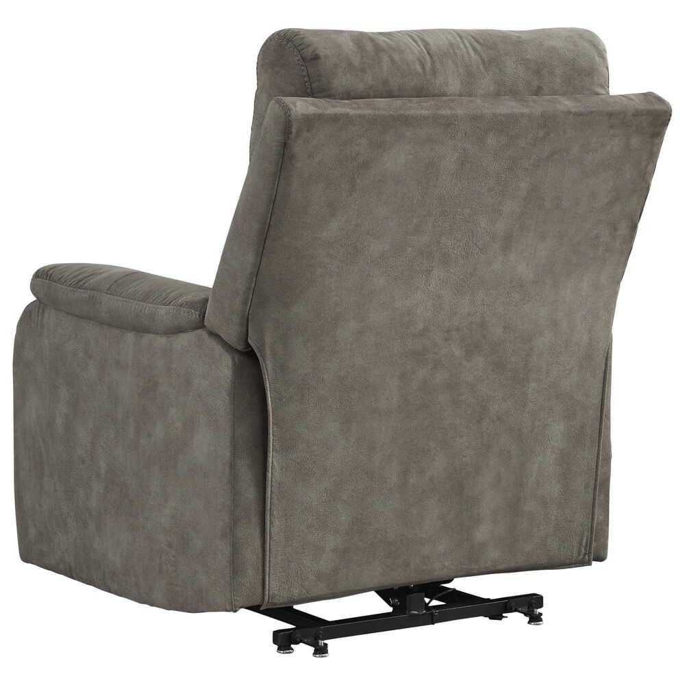 Ashley Crestmeade Power Lift Recliner in Fossil, , large