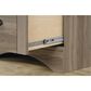 Sauder Harbor View Computer Desk with Hutch in Salt Oak, , large
