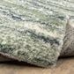 Oriental Weavers Galileo GAL06 Blue and Green 9"10" x 12"10" Area Rug, , large