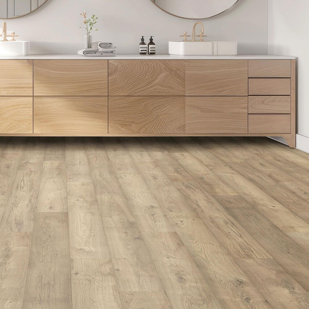 Pergo Norella Veil Dove Gray Oak 7.5&quot; x 54&quot; Laminate, , large