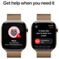 Apple Watch Series 10 GPS + Cellular 46mm Gold Titanium Case with Gold Milanese Loop - M/L, , large