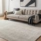 Surya Masterpiece Light Gray and Medium Gray 7"10" x 10"2" Area Rug, , large