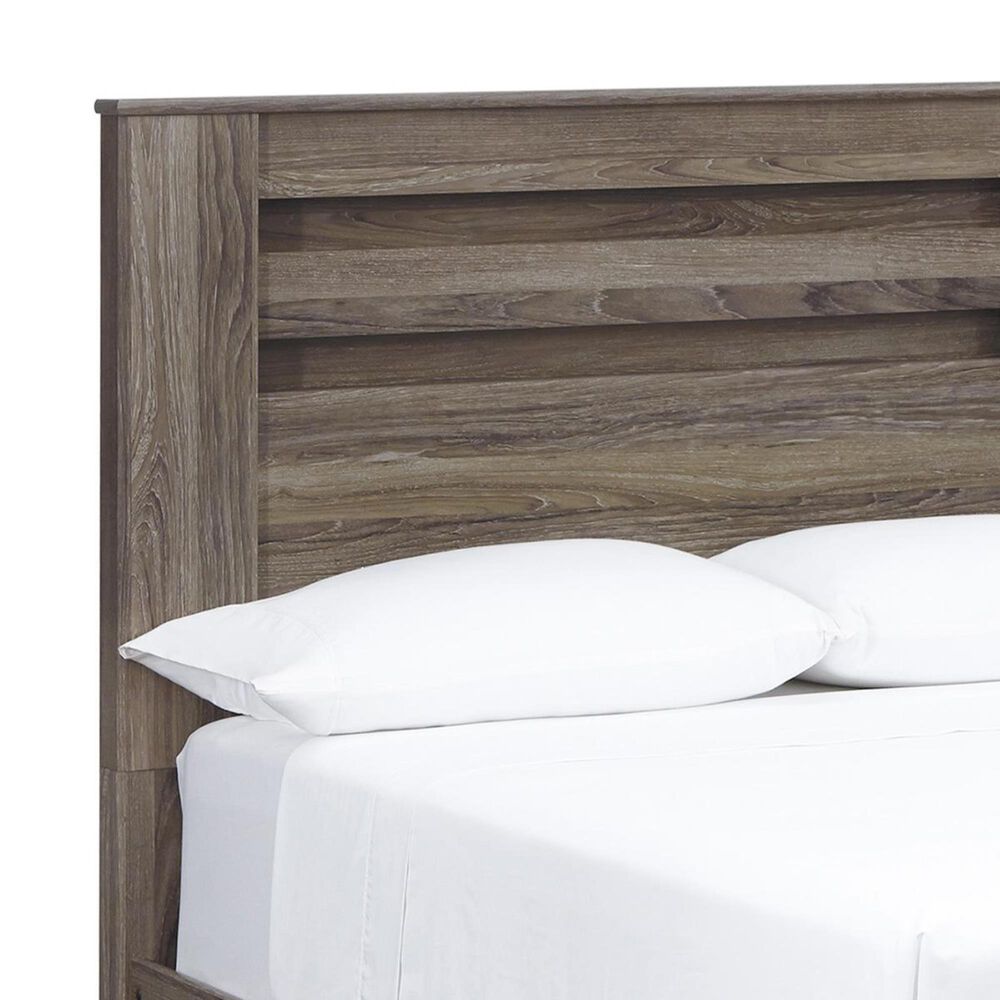 Ashley Zelen Full Panel Bed in Warm Grey, , large