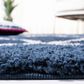 Safavieh August Shag 5"5" x 7"7" Navy and Ivory Area Rug, , large