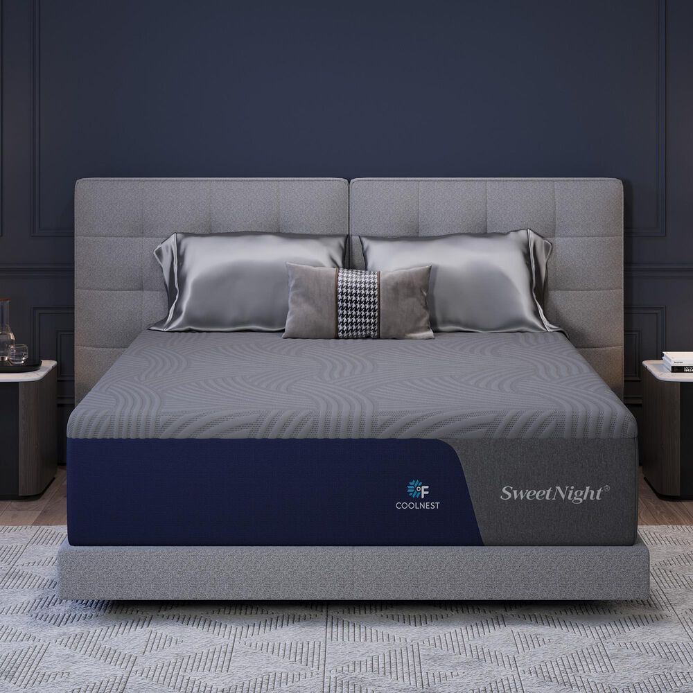 SweetNight CoolNest 16" 518 Medium Queen Mattress in a Box, , large