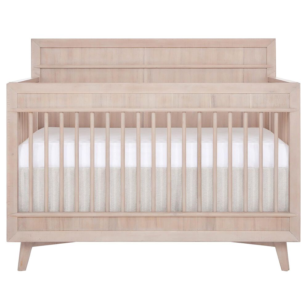 Evolur Antilia 4-In-1 Convertible Crib in Sand Castle Oak, , large