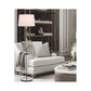 Cal Lighting Ciudad 2 Tone Floor Lamp Chrm, , large