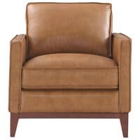 leather arm chair