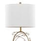 LumiSource Crystal Buds Table Lamp in Black, Clear and Gold (Set of 2), , large