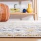Safavieh Astoria Southwestern 9" x 12" Ivory, Blue and Rust Area Rug, , large
