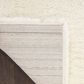 Nourison Dreamy Shag Solid 6"7" x 9"2" Ivory Area Rug, , large
