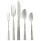Gibson Overseas, Inc Prato 65-Piece Flatware Set with Wire Caddy in Silver, , large