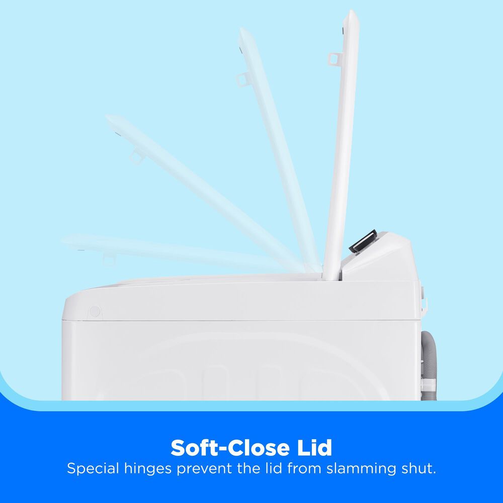 Midea Midea 3.9 Cu. Ft. Top Load Washer with Power Boost Agitator, , large