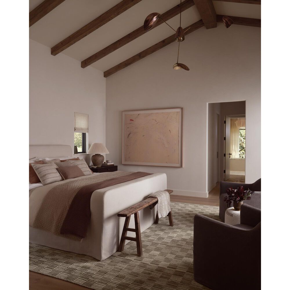 Amber Lewis x Loloi Marlowe 5&#39;6&quot; x 8&#39;6&quot; Stone and Fog Area Rug, , large