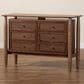 Baxton Studio Alyssa 6-Drawer Dresser in Walnut Brown, , large