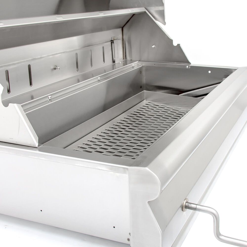 Blaze 32&quot; Professional Charcoal Grill in Stainless Steel, , large