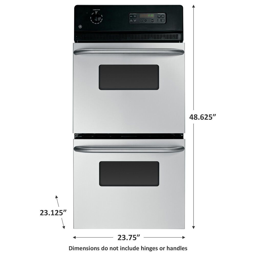 GE Appliances 24&quot; Electric Double Wall Oven, , large