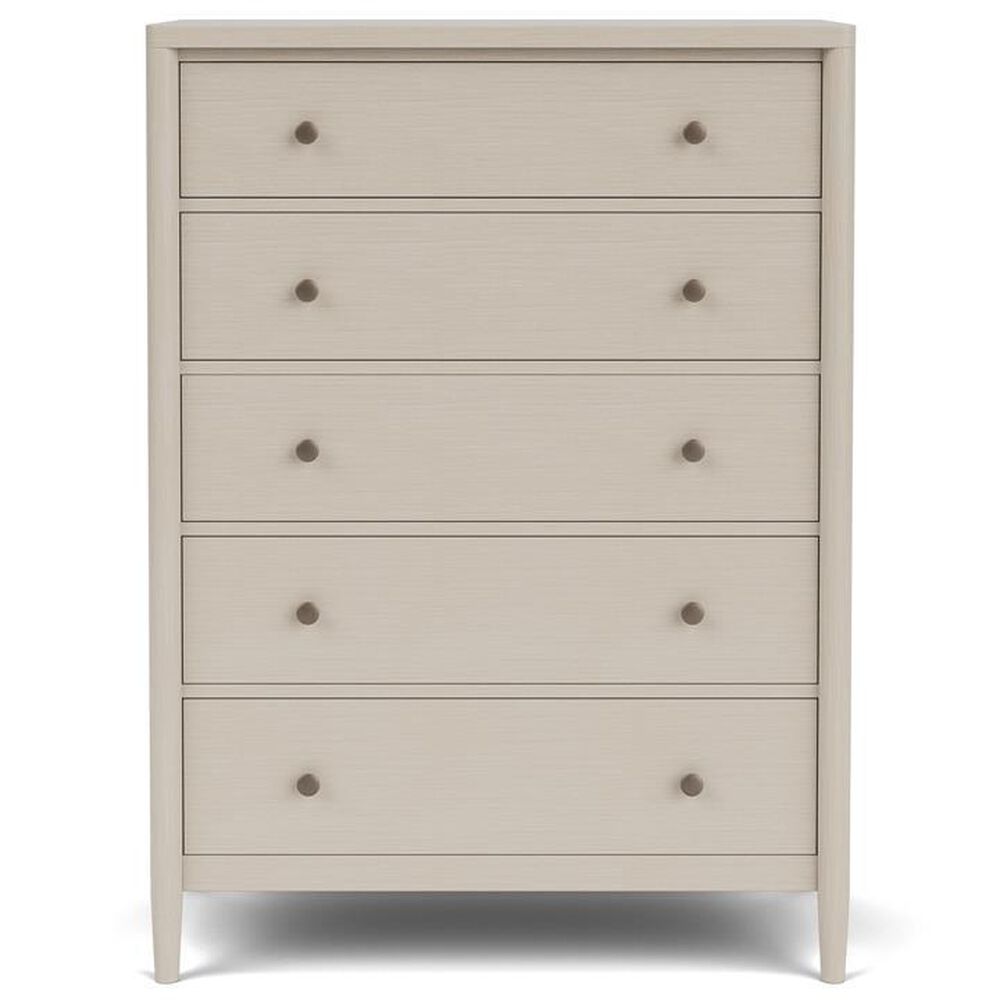 Riverside Furniture Laguna 5 Piece Queen Bedroom Set in Drift with USB Ports, , large