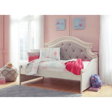 Signature Design by Ashley Realyn Twin Daybed in Chipped White and Brown, , large