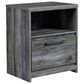 Ashley Baystorm 5-Piece King Bedroom Set in Gray, , large