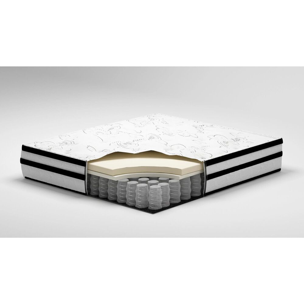 Ashley Chime 10&quot; Hybrid Medium Tight Top Twin Mattress, , large