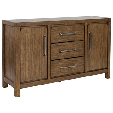 Ashley Cabalynn 3-Drawer Server in Light Brown, , large