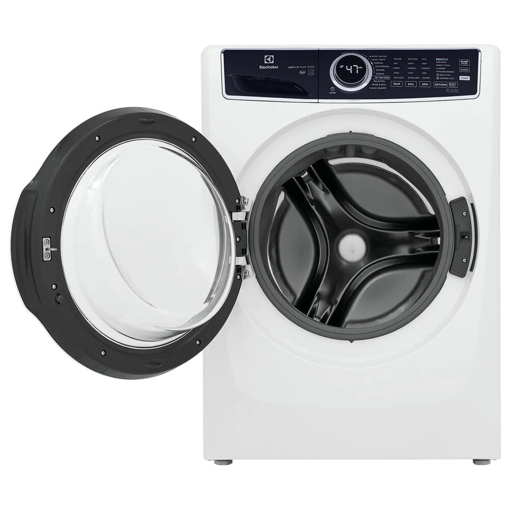Electrolux 4.5 Cu. Ft. Front Load Washer and 8 Cu. Ft. Gas Dryer Laundry Pair in White, , large