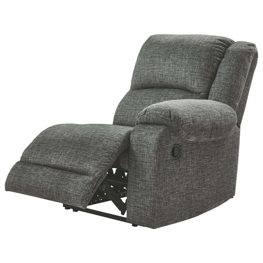 Signature Design by Ashley Goalie 6-Piece Manual Reclining Curved Sectional in Pewter, , large