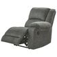 Signature Design by Ashley Goalie 6-Piece Manual Reclining Curved Sectional in Pewter, , large