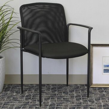 Regal Co. Boss Guest Chair in Black, , large