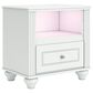Ashley Kozlani 5-Piece Twin Panel Bedroom Set in Matte White, , large