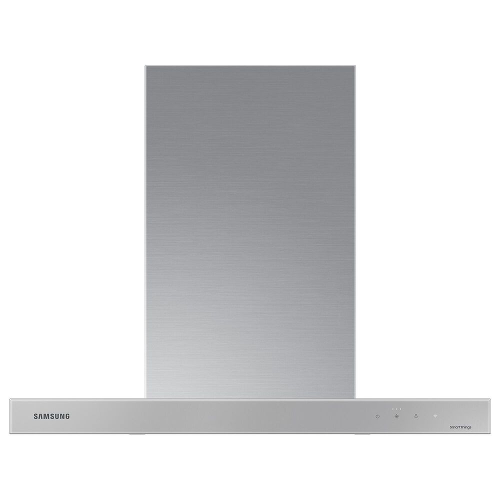 Samsung Bespoke 30&quot; Bespoke Smart Wall Mount Hood in Clean Grey and Stainless Steel, , large