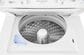 Frigidaire 3.9 Cu Ft Washer and 5.5 Cu Ft Dryer Electric Stacked Laundry in White, , large