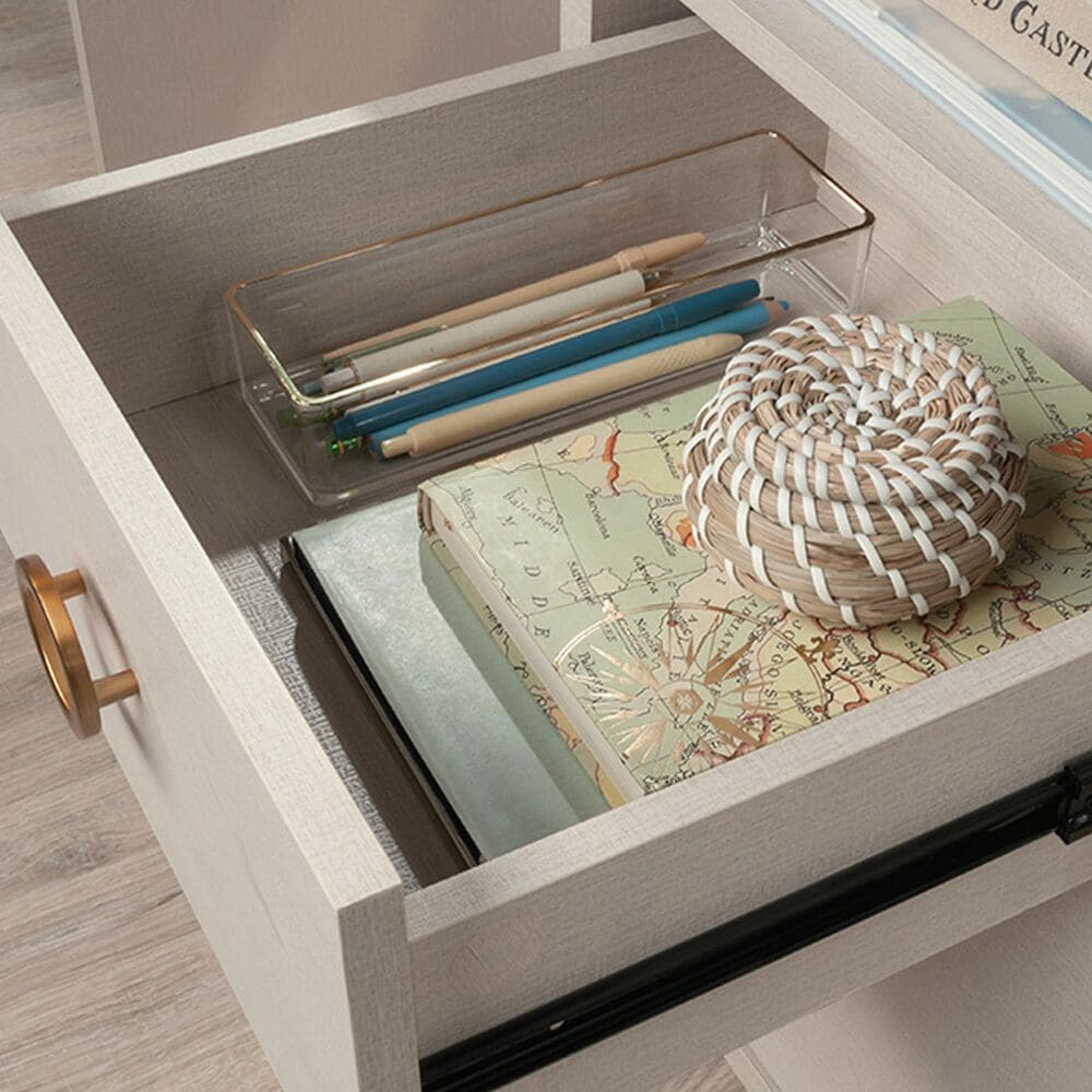 Sauder Grand Coast Writing Desk in Dove Linen, , large