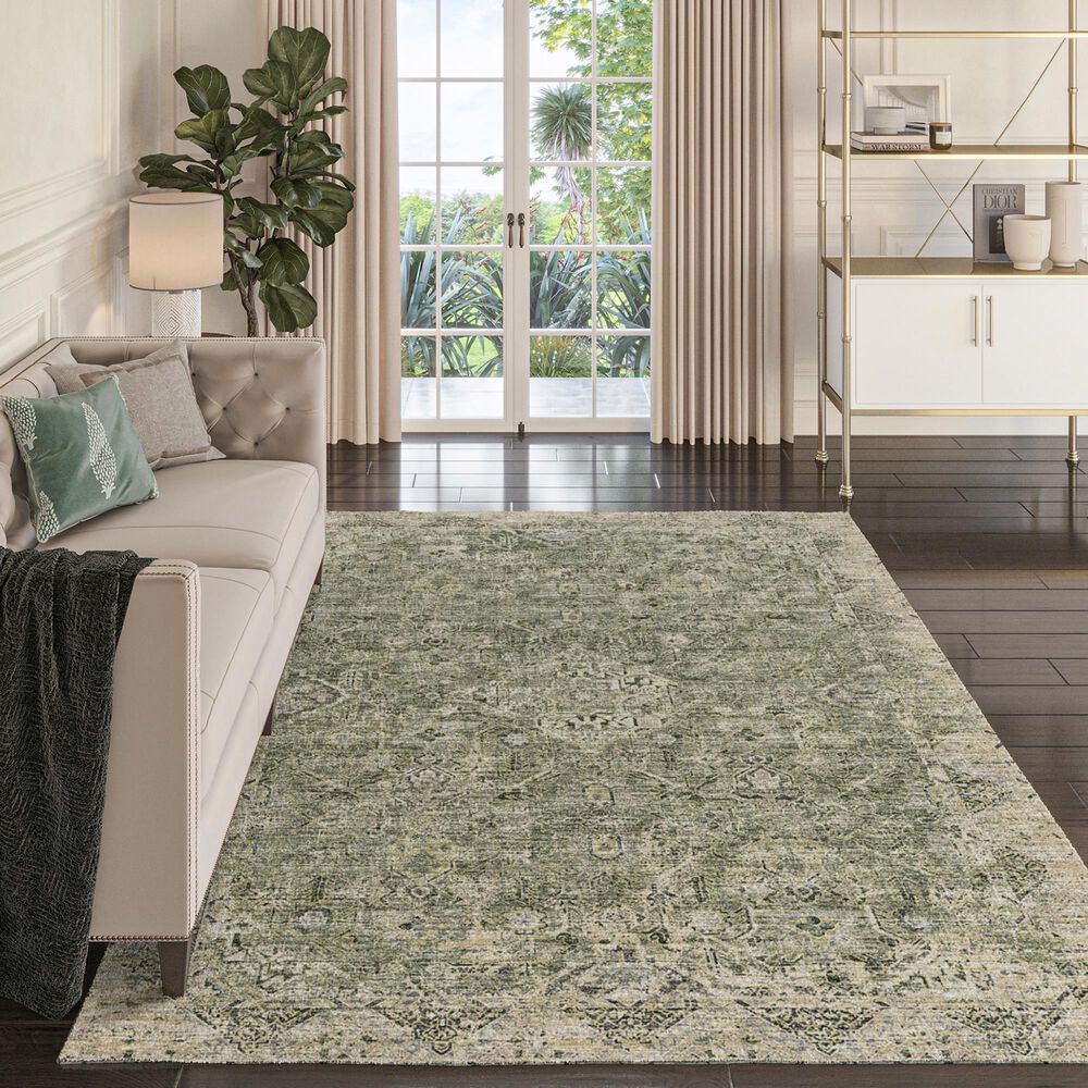 Dalyn Rug Company Tuscany 10&#39; x 14&#39; Green Indoor/Outdoor Area Rug, , large