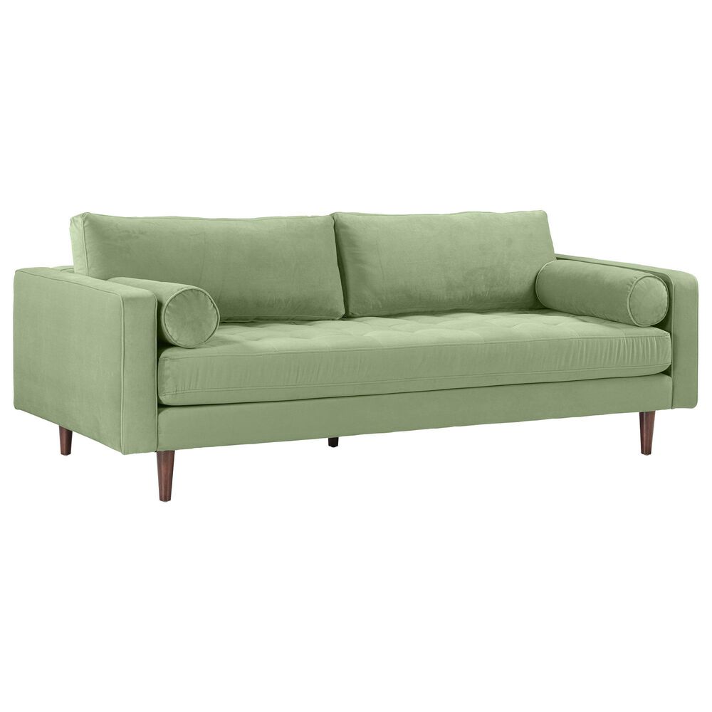Tov Furniture Cave 2-Piece Living Room Set in Sage Green Velvet, , large