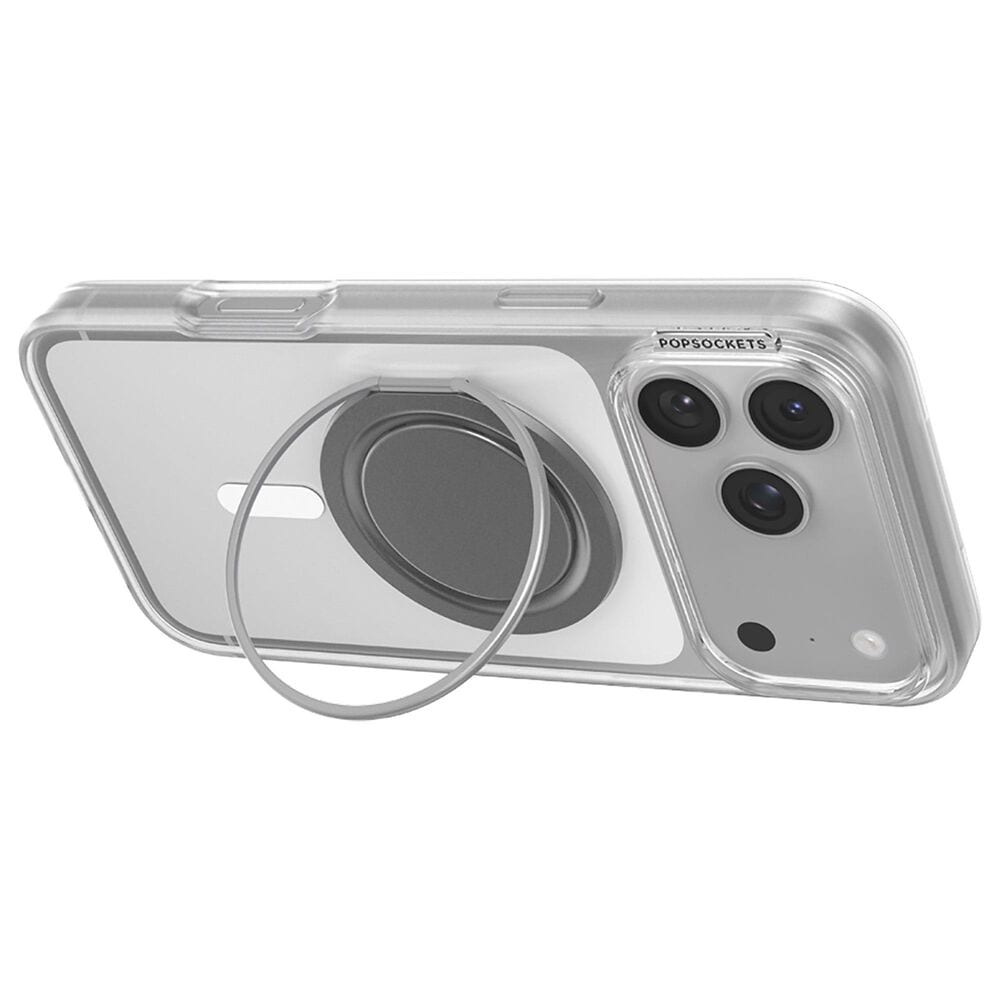 PopSockets PopGrip Low Profile MagSafe Circle in Gunmetal, , large
