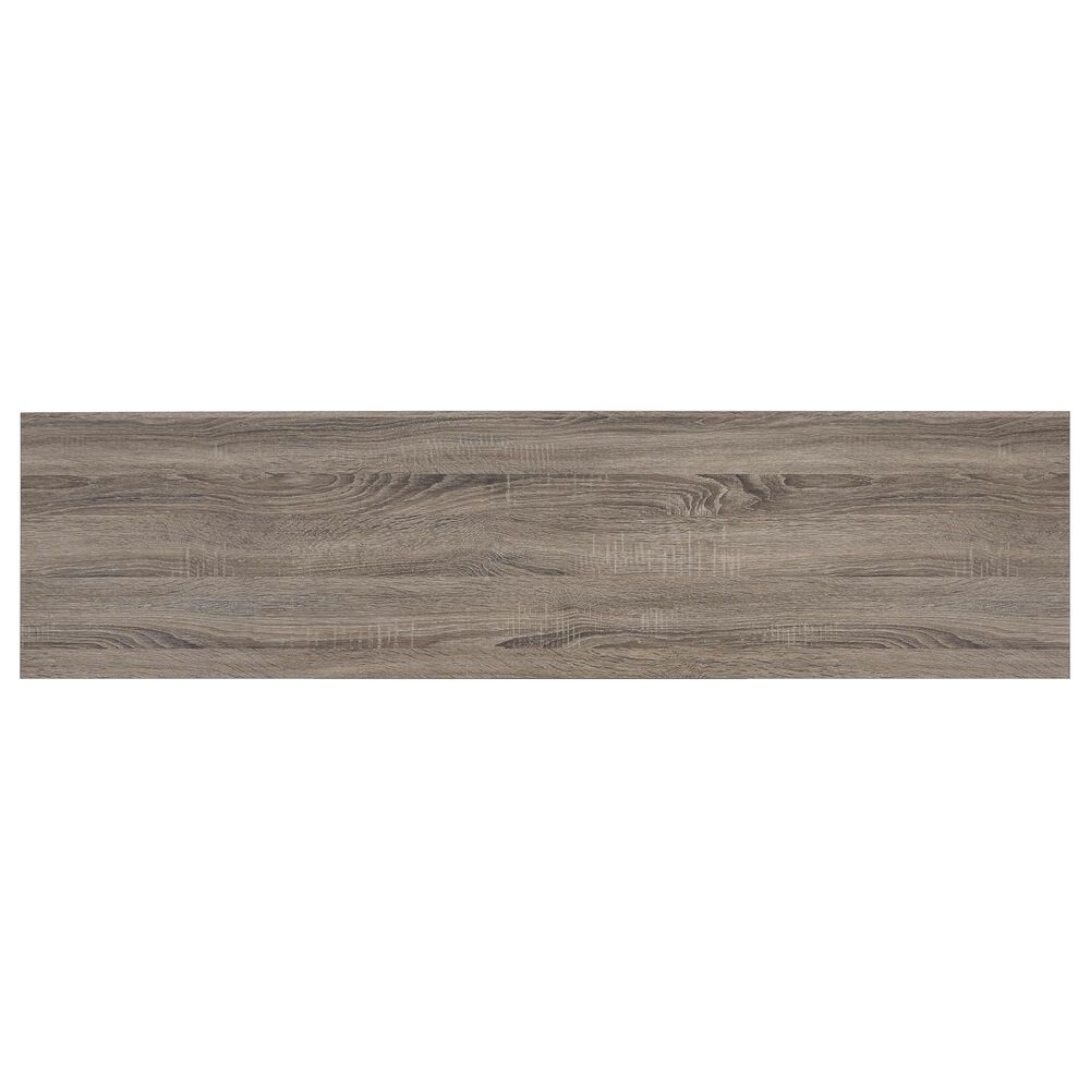 Signature Design by Ashley Wadeworth 65&quot; TV Stand in Weathered Wood and Black, , large