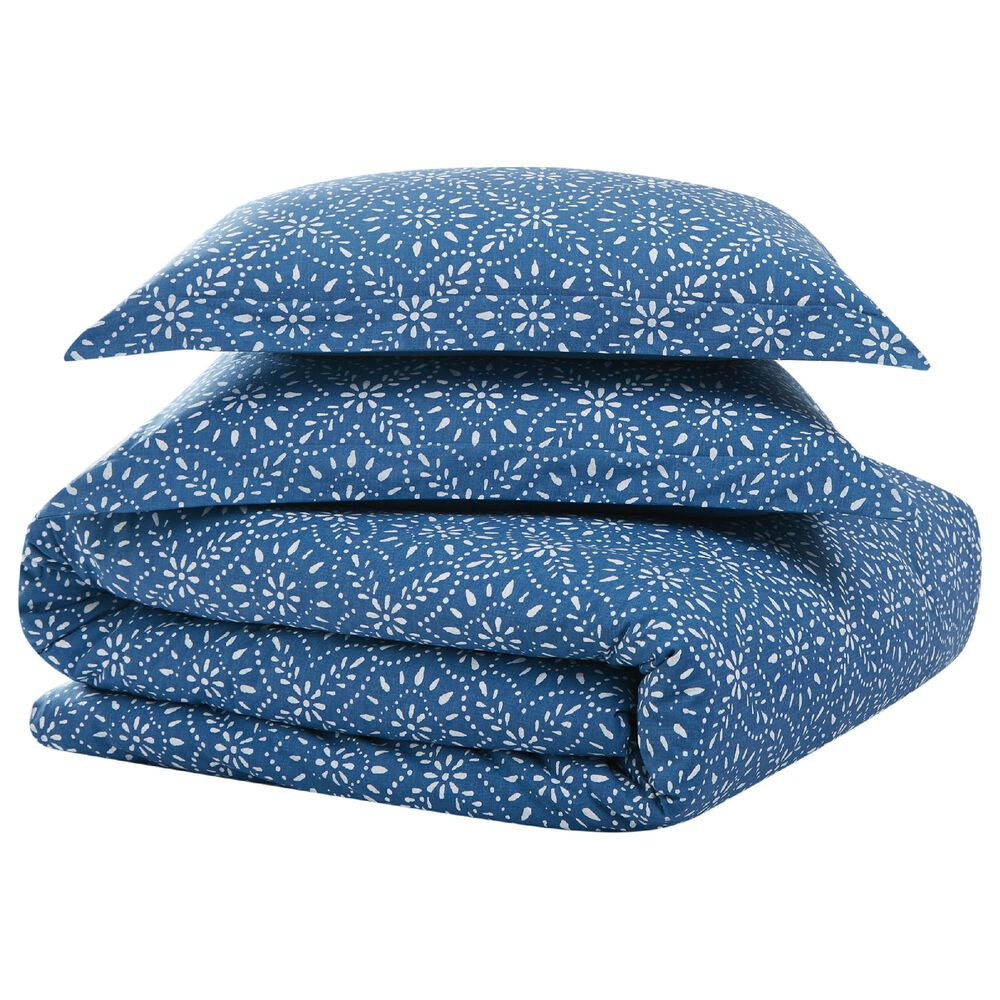 Pem America Katrine 3-Piece Full/Queen Duvet Set in Blue, , large