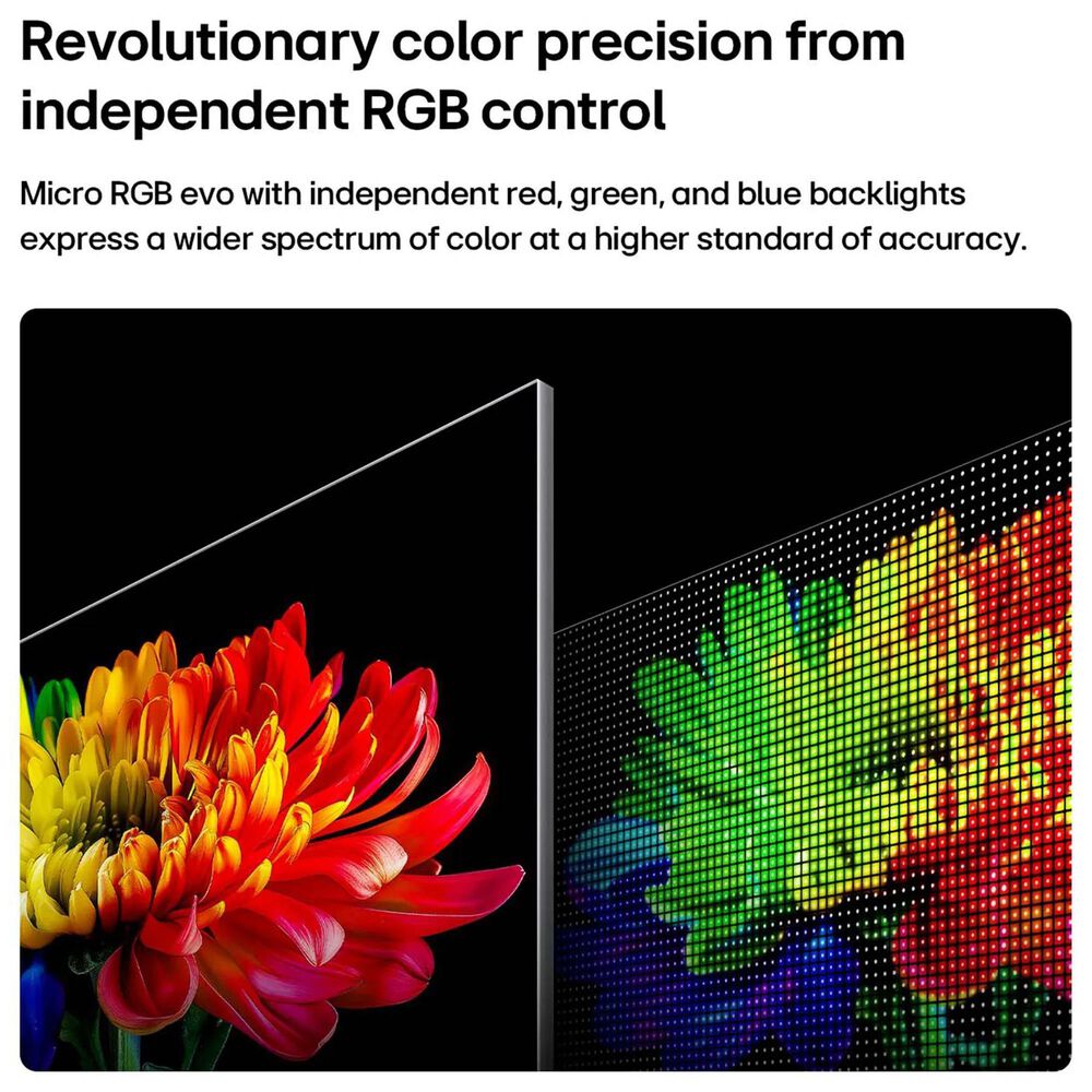 LG 86" Class 95B Series Micro RGB evo AI LED 4K Ultra HD in Black - Smart TV, , large