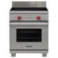 Wolf 36" x 5" Induction Range Riser in Stainless Steel, , large