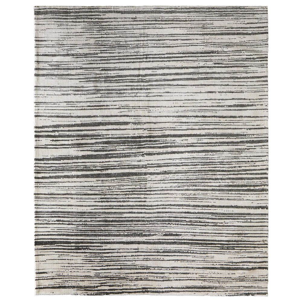 Feizy Colton Dark Gray 3"6" x 5"6" Area Rug, , large