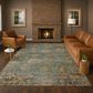 Dalyn Rug Company Aristo AR7 Teal 10" x 14" Area Rug, , large